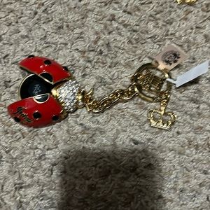 Juicy couture lady bug key chain
